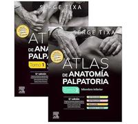 (LOTE).ATLAS DE ANATOMIA PALPATORIA.(TOMO 1+TOMO2)