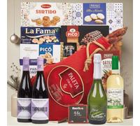 LOTE - CESTA DE NAVIDAD GOURMET Jamonero 19 con Paleta Curada - Selección Especial de Ibéricos a Domicilio Gourmet.