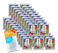 Lote con pegatinas del Mundial 2026 50 bolsas + Fundas exclusivas de Collect-it (Lote de marca propia)