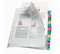 Lote de 10 bolsas perforadas y separadoras de 12 teclas, de polypro li