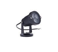 Lote de 10 focos LED COB 3 W/5 W, CA 85-265 V/12 V, con lente una pieza, planos o varilla, for jardín, villa, iluminación exterior(12v-5w-red,A)
