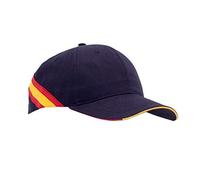 Lote DE 10 Gorras Azul Marino- Bandera ESPAÑA- Clasica-Hombre animar a Las selecciones Españolas de culaquier Deporte.