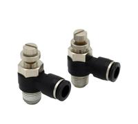 Lote de 10 racores neumáticos serie PSL, válvula de mariposa, control de reducción de presión, regulación PSL4-M5 4-PSL01 6-M5 8-01(PSL10-02)