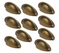 Lote de 10 tiradores para puerta, pomos, decoración retro para muebles o cajones