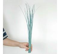 Lote de 10 varillas duras de plumas de avestruz de 45 a 50 cm, accesorios para la cabeza, lomos para manualidades, plumas, etc