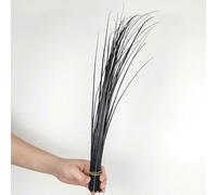 Lote de 10 varillas duras de plumas de avestruz de 45 a 50 cm, accesorios para la cabeza, lomos para manualidades, plumas, etc