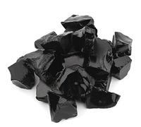 Lote de 100 g de piedra natural de cuarzo de cristal en bruto para decoración de jardín, piedra de amatista, citrino, fluorita, mineral, obsidiana