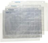 Lote de 100 hojas de libro para 9 tarjetas Ultra Pro serie plata formato 63.5x8