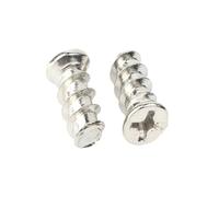 Lote de 100 tornillos de disipación de calor for carcasa de PC, tornillos de fijación for ventilador de refrigeración, M5 x 8 mm, M5 x 10 mm, M5 x 12 mm.(Nickel Plated,M5x10mm)