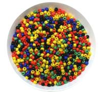 Lote de 1000 cuentas de cristal checo de 15 g y 2 mm de colores variados para pulseras, collares y pendientes, espaciadores para accesorios de joyería (mezcla de2 mm, aproximadamente 15 g y 2 mm).