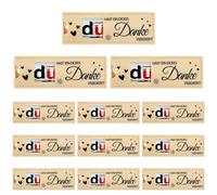 Lote de 12 bolsas de regalo de fieltro para boda, cumpleaños, graduación, comunión, confirmación, bautismo