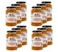 Lote de 12 mermelada de naranjas de Córcega y clementina - Les P'tites Tartines - Tartines - Tarta 315 g
