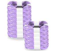 Lote de 12 recambios de basura de gran capacidad ecológicos compatibles con Litter Locker & Angelcare Dress Up XL Classic XL & Tommee Tippee Sangenic TEC Twist&Click