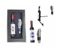 Lote de 12 Set Sacacorchos Magnético + Tapón de vino en Caja Regalo - Abridores Abrebotellas Regalos Detalles Bodas Hombres Originales