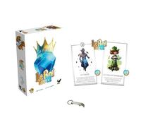 Lote de 12 tarjetas de personajes + dados XXL versión francesa + 1 decaps Blumie (base + persos + dados)