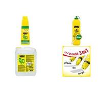 Lote de 12 tubos de pegamento Twist and glue sin disolventes, botella de 38 g UHU