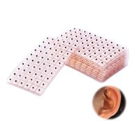 Lote de 1200 parches de acupuntura para masaje de oídos, semilla desechable, para terapia de oído, alivio del dolor, cuidado de cicatrices y relajación muscular (20 hojas).