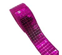 Lote de 18 unidades cintas lentejuelas 25 mm, 2 y 5 yardas, for coser vestidos, tocados, accesorios costura for bodas novias para Coser Manualidades(Color 11,5 yards)