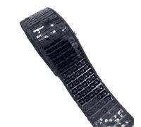 Lote de 18 unidades cintas lentejuelas 25 mm, 2 y 5 yardas, for coser vestidos, tocados, accesorios costura for bodas novias para Coser Manualidades(Color 19,2 yards)