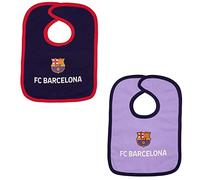 Lote de 2 baberos Barça - Colección oficial FC Barcelona - bebé niño