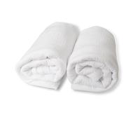 Lote de 2 Bajeras Muselina Algodón Orgánico para Cuna | 60x120, 70x140 cm, 80x130 |, Minicuna 80x50 y Capazo/Coche 80x40 Fabricado en España. (Blanco, Minicuna)