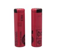 Lote De 2 Baterías De Litio De Cabezal Plano Sanyo UR14500AC De 3,7 V Y 740 MAh. Compatible Con Afeitadoras Braun S5, S6, S7, S51, 53B, 73S, 4200 Y 5762.