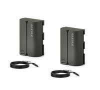 Lote de 2 baterías Recargables LP-E6P de 2400 mAh con Entrada USB-C | Compatibles con Las cámaras Canon EOS R5/R6 Mark II, R7, R6, R5, R, 5D Mark IV, 6D, 7D Mark II, 90D, 80D, 70D, 60Da TLP-E6P-GN-2