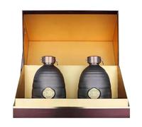 Lote de 2 Botellas de Vinagre Negro de Shanxi, 500 Ml Cada Una, Vinagre de Arroz Fermentado Natural con 5 Años de Maduración, Elaborado Según la Antigua Tradición Artesanal China