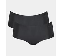 Lote de 2 bóxer Zero Microfibre Mujer Talla XS. Color Negro