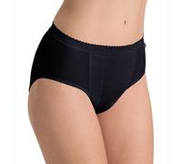 sloggi Control Tai 2P, Slip, Mujer, Negro (Black), 40