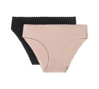 Lote de 2 braguitas Body Touch Easy Mujer Talla 44/46. Color Negro