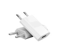 [Lote de 2] Cargador USB para iPhone, adaptador de enchufe de cargador de pared USB universal compatible con iPhone 14/SE/XS/8, iPad Mini, iPod, Android, Xiaomi, Samsung, Huawei, Pixel, Nexus (blanco)