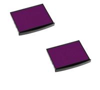 Lote de 2 cartuchos de tinta E/2300 para tampón COLOP Classic Line 2300, color morado