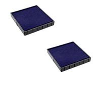 Lote de 2 cintas de tinta E/Q30 para recambio de tampón COLOP Printer Q30, color azul