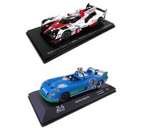 - Lote de 2 Coches 24h Le Mans 1/43: Toyota TS050 2017 + Matra MS670B 1974 - LM01+24LM19