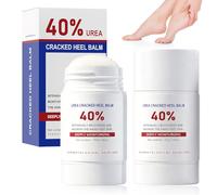 Lote de 2 Crema Pies Urea 40% para Talones Agrietados, Hidratante y Reparadora, Crema Pies Secos y Agrietados