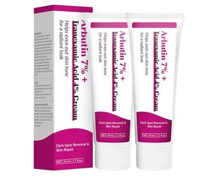 Lote de 2 cremas hidratantes para el cuerpo y la cara, crema para piel seca a muy seca, contra manchas oscuras, pecas, imperfecciones, trastornos de la pigmentación (50 ml*2)