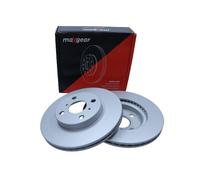 Lote de 2 Disco de freno MAXGEAR 19-1017MAX para OE 34 20 1 166 073 - 34 21 6