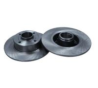 MAXGEAR 2x Disco Freno Trasero Ø240mm Completo para Renault Clio III BR0/1 CR0