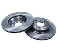 MAXGEAR 2X Disco De Freno Frontal Ø256 Mm Ventilado Para Hyundai I20 PB PBT 1.2