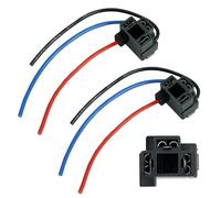Lote de 2 enchufes para faros H4, bombilla para coche, toma de faro H4, casquillo H4, toma de faro de coche, cerámica, conector H4, adaptador hembra, enchufe H4, HB2, 9003, P43t, inclinado L&P B583-3