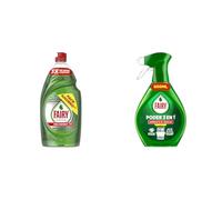 Lote de 2 Fairy Ultra Poder Original Líquido Lavavajillas 900ML y 1 Fairy Poder Sin Remojo Limón Spray 650ml