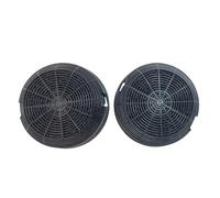 Lote de 2 filtros de carbón tipo 47 campana 48400008784, CFC0141497 Whirlpool campana 484000008784, CFC0141497 Whirlpool