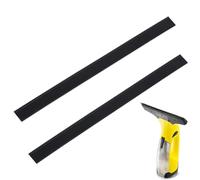 Lote de 2 Labios de Goma para Aspiradora de Ventana 280 mm, Reemplazo de Raclette para Kärcher WV1 WV2 WV5 WV50 WV55 WV60 WV75 - Lote de 3 Labios Flexibles, Compatible con Aspiradora Inalámbrica