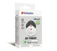 Lote De 2 Llaveros Conectados/Tracker Verbatim My Finder (Negro/Blanco)