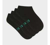 Lote de 2 pares de calcetines cortos Good Coton Hombre Talla 39/42. Color Negro