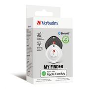 Lote de 2 Puertas Llave Conectadas/Rastreador Verbatim My Finder (Negro/Blanco)