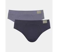 Lote de 2 slips Go natural de algodón Hombre Talla XL. Color Violeta