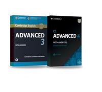 Lote de 2 volúmenes: Cambridge English Advanced 3 + Advanced 4 Student'S