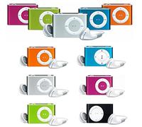 Lote de 20 MP3 Player + Auriculares + Cable USB en Caja de Regalo - Detalles para Bodas, Bautizos, Comuniones y Cumpleaños